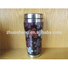 wholesale creative made in china top grade stainless steel custom enamel ceramic mug